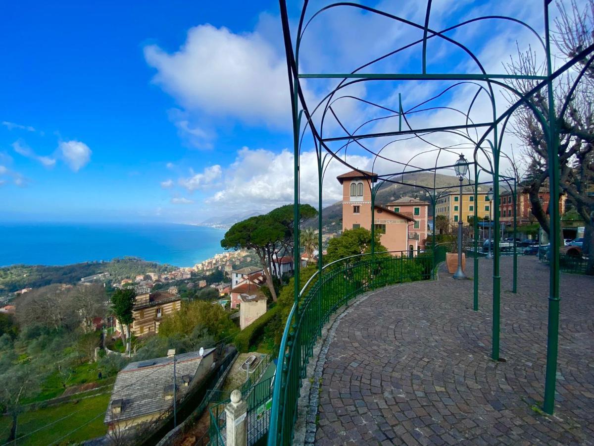 Apartamento Casaviva - Bilo With Seaview And Parking In Camogli Exterior foto